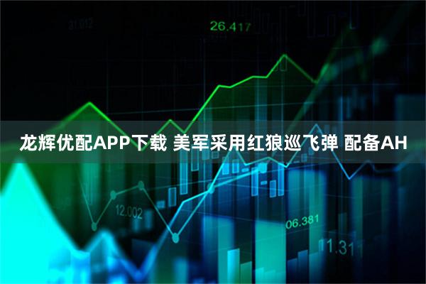 龙辉优配APP下载 美军采用红狼巡飞弹 配备AH